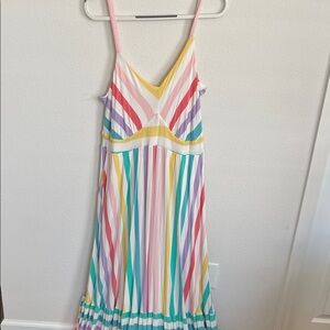 Torrid Colorful Striped Maxi Dress